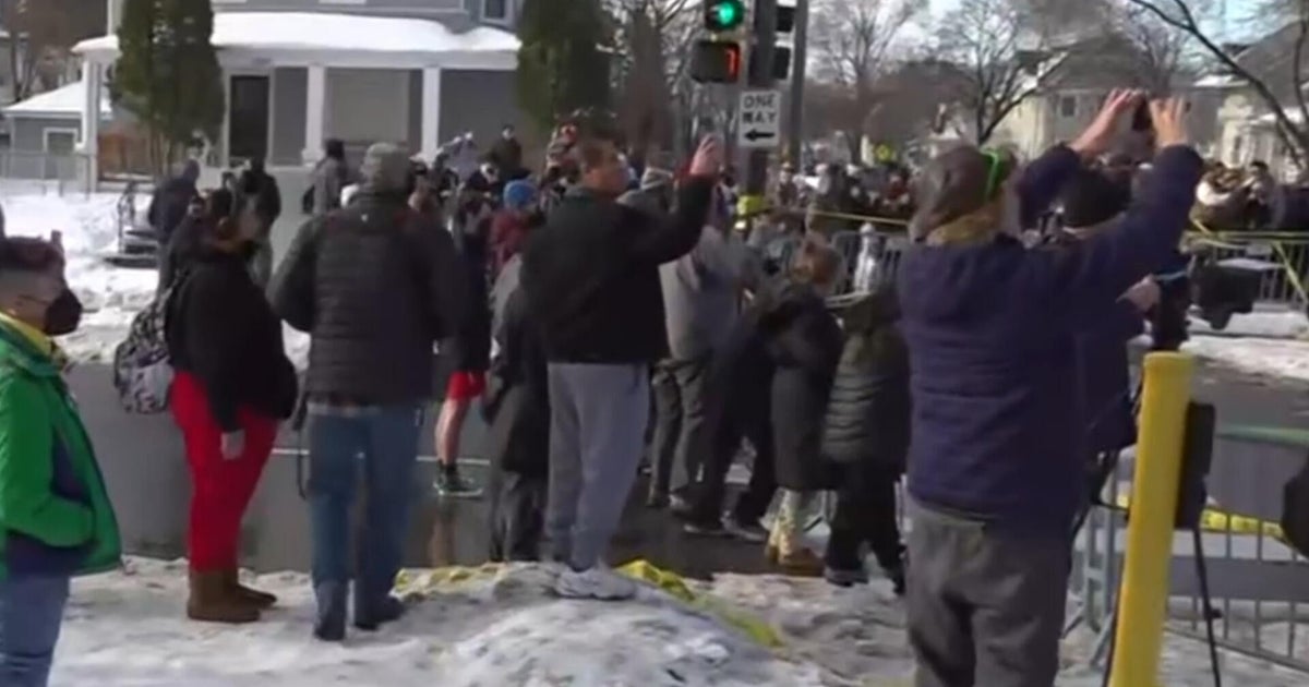 Protesters gather after ICE shoots and kills woman in Minneapolis