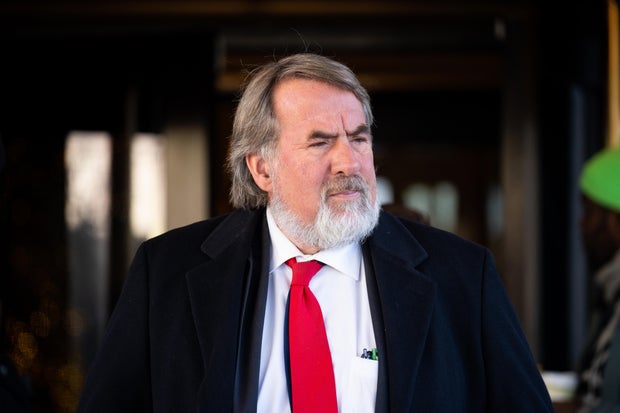 Rep. Doug LaMalfa of California leaves the House Republican Conference caucus meeting at the Capitol Hill Club in Washington, D.C., on Wednesday, Nov. 29, 2023. 