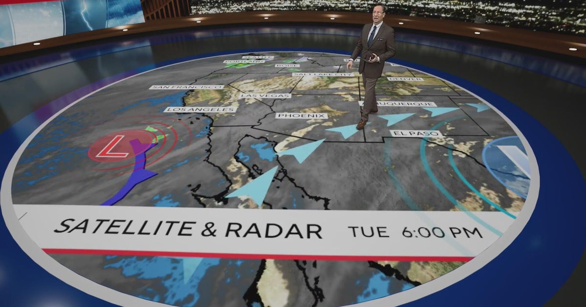 Wind relaxes with cold and snow just a day away - CBS Colorado