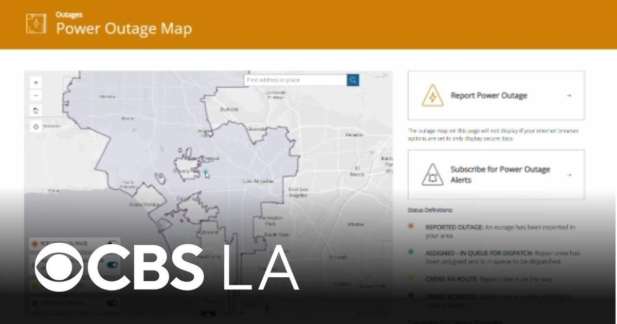 Mark Liu's emergency bookmarks checklist: power outages - CBS Los Angeles