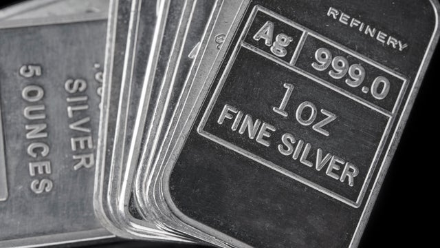 Silver bullion 