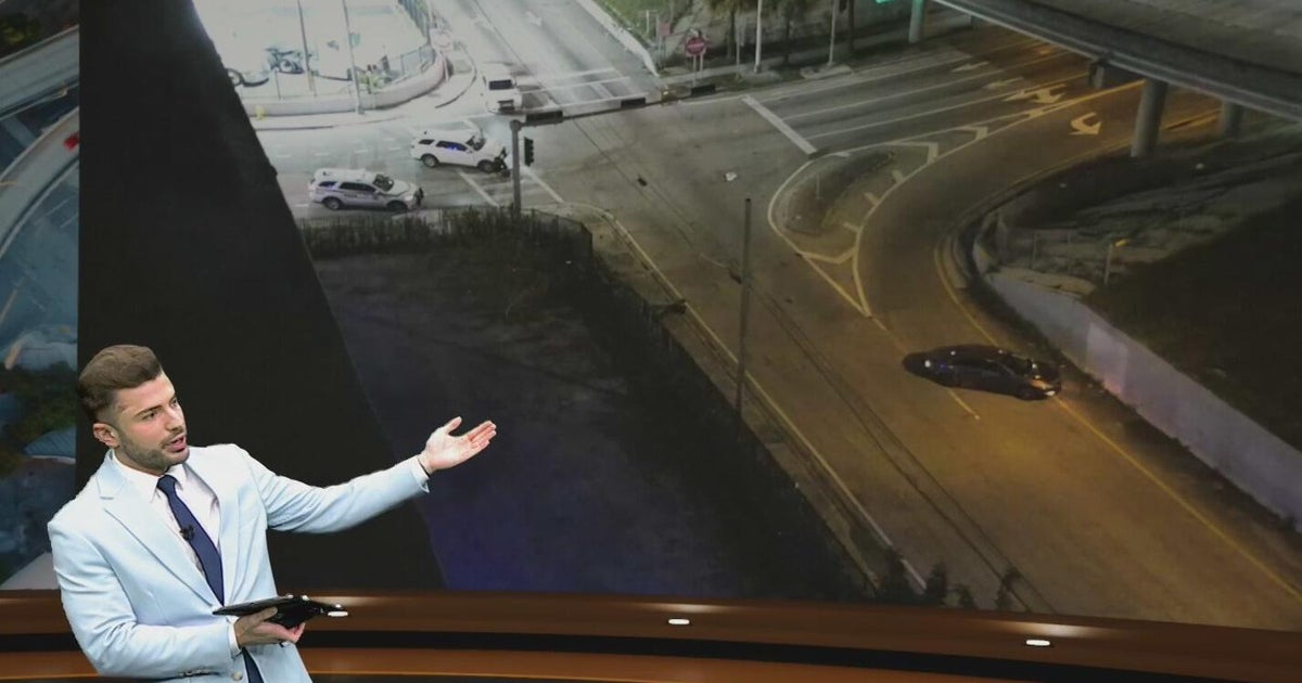 Crash in Northwest Miami-Dade impacting morning commute - CBS Miami