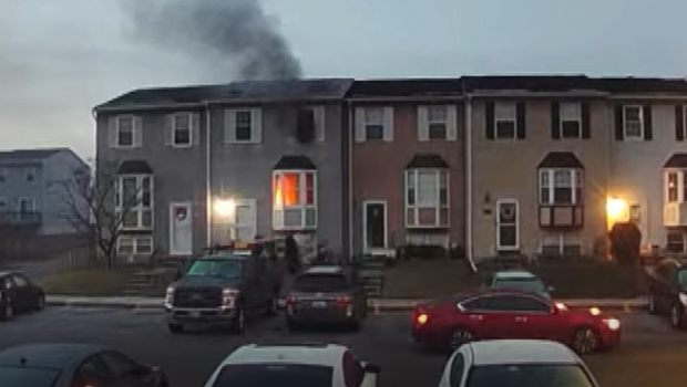Neighborhood hero describes rescuing Baltimore County family from fire
