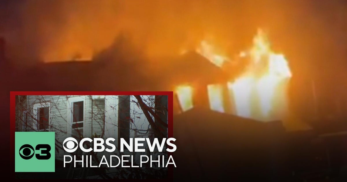 Fire tears through home on Philadelphia's Ogontz Avenue less than a day after deadly fire