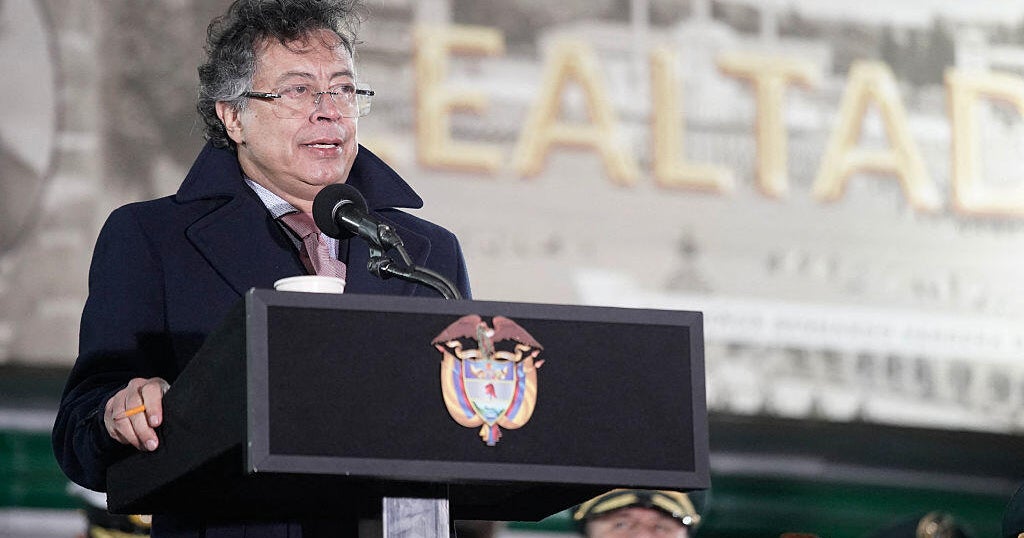 Колумбийският ляв президент Густаво Петро каза пред CBS News в