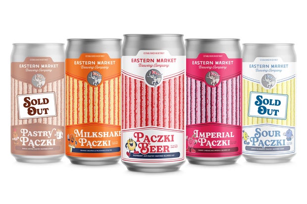 Eastern Market Brewing Company 2026 Paczki Beer