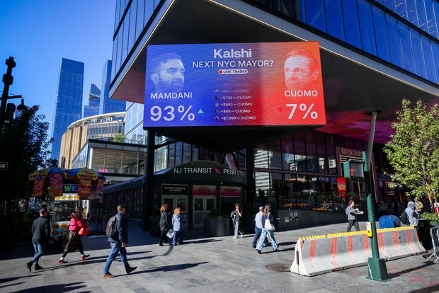 Kalshi Billboards Ahead Of New York Mayoral Election 