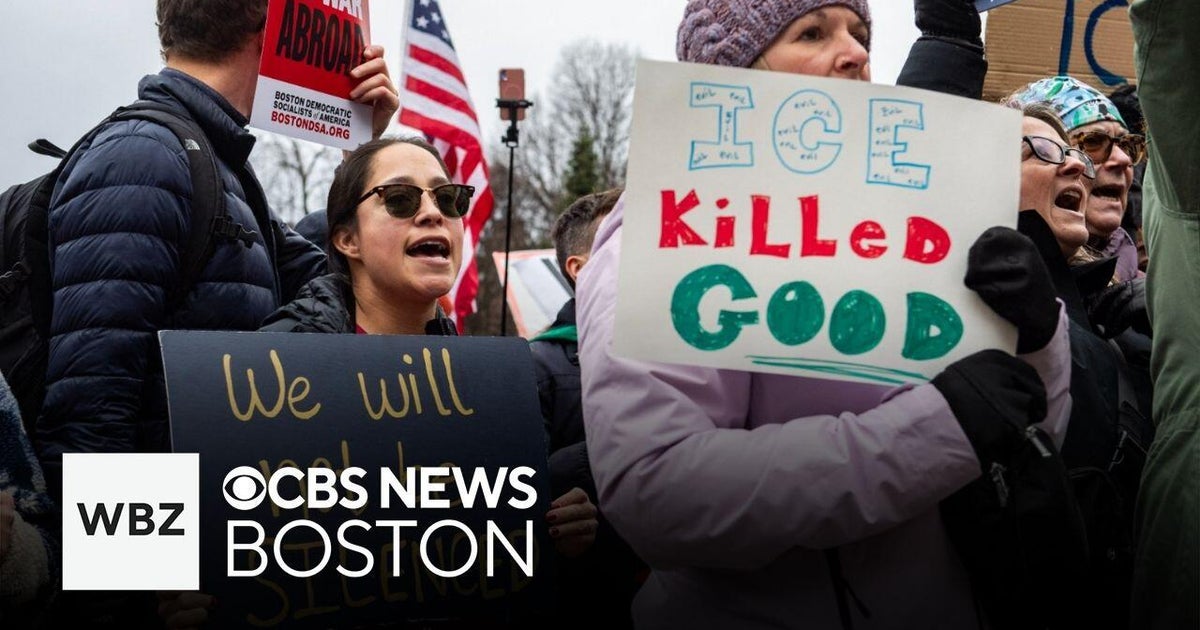 Protesters in Boston call on elected officials to end ICE's involvement in U.S. cities