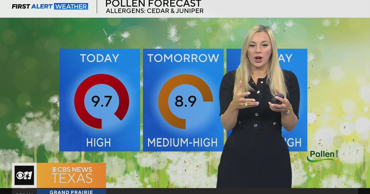 Cooler Saturday, before a warm up next week - CBS Texas