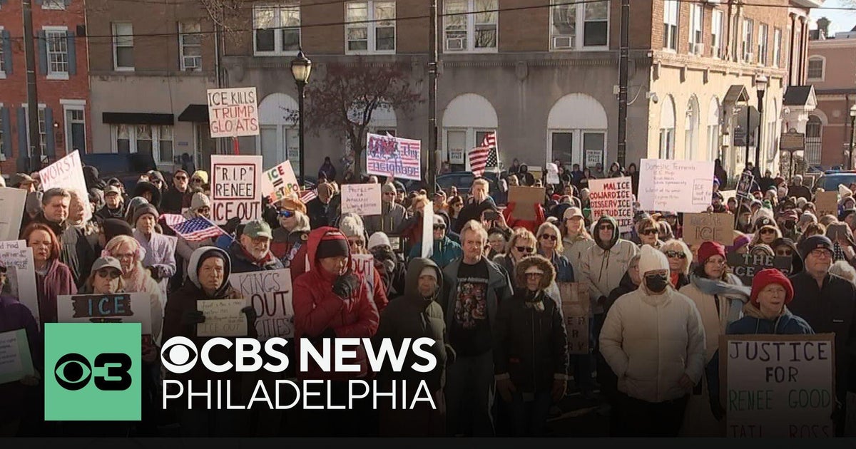 Philadelphia-area residents join nationwide "ICE out for Good" protests