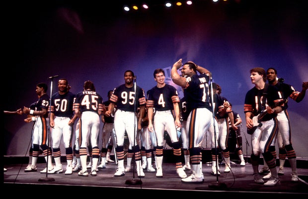 1985 Chicago Bears - Super Bowl Shuffle Video Shoot 