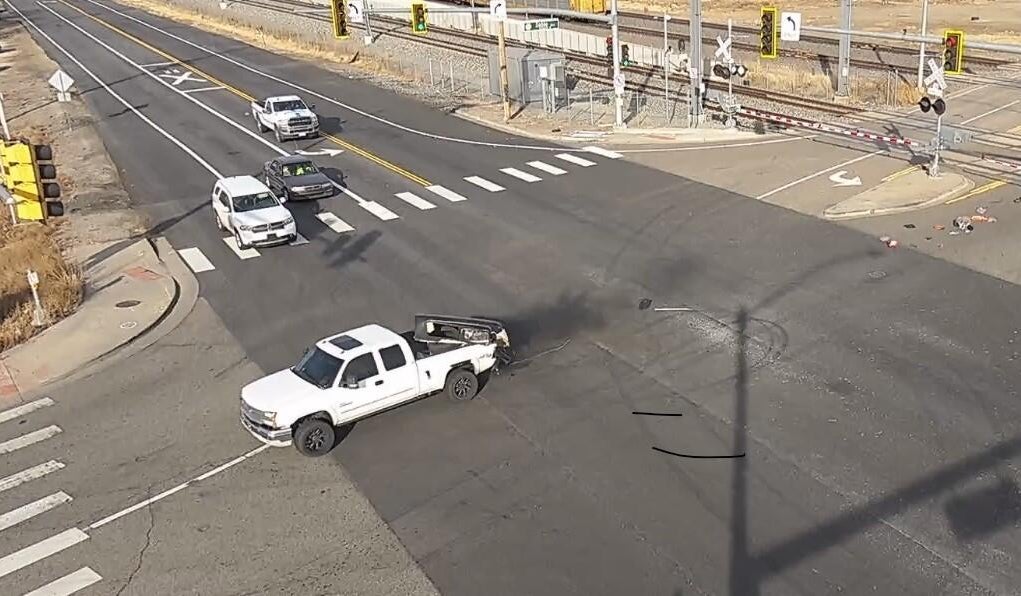 RTD's A-line train involved in crash with truck in Denver metro area ...