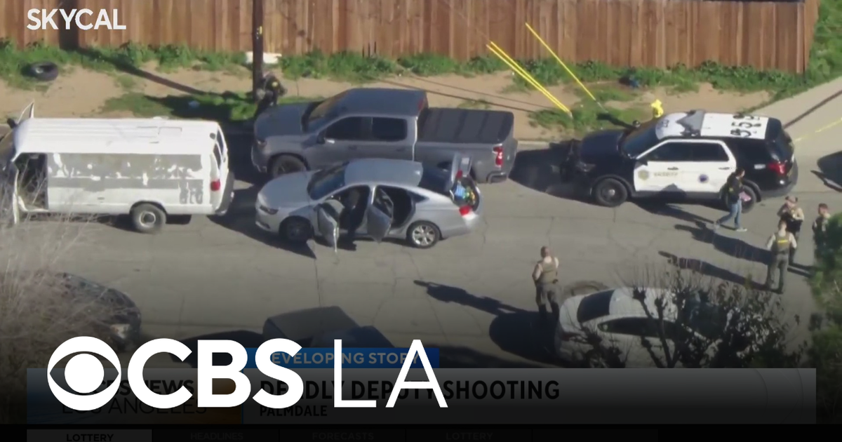 LA County deputies fatally shoot man in Palmdale - CBS Los Angeles