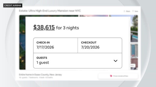 $38,615 for 3 nights check-in 7/17/2026 checkout 7/20/2026 1 guest 
