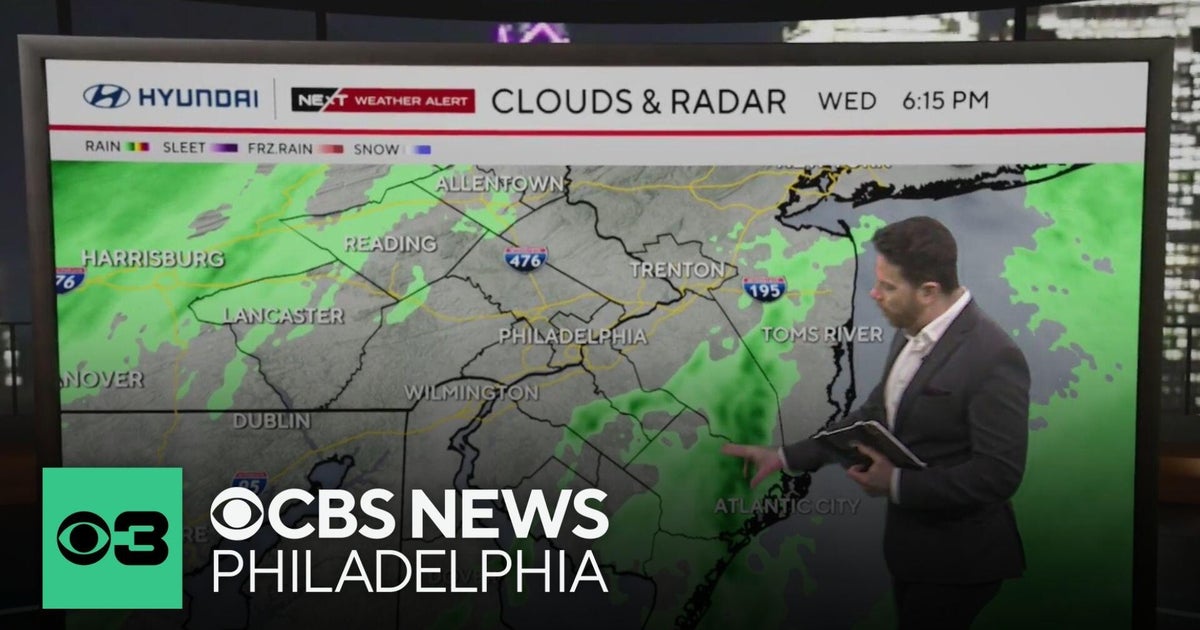 Tracking storms that move through Philadelphia region Wednesday night into Thursday