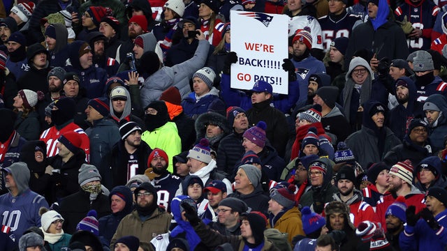 Patriots fans 
