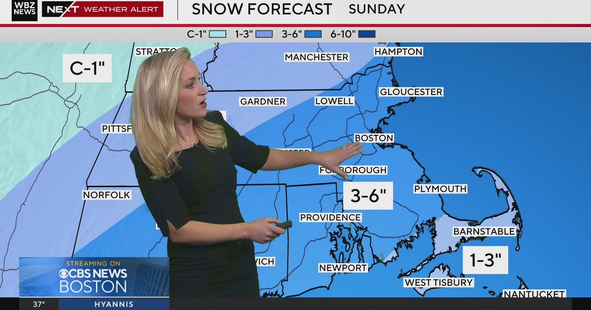Next Weather: WBZ evening forecast for January 17, 2026
