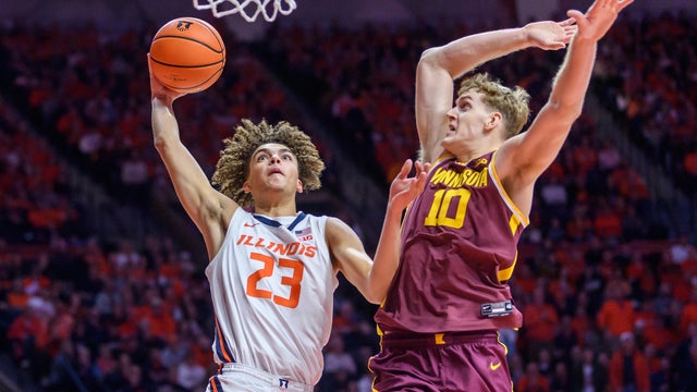Minnesota Illinois Basketball 