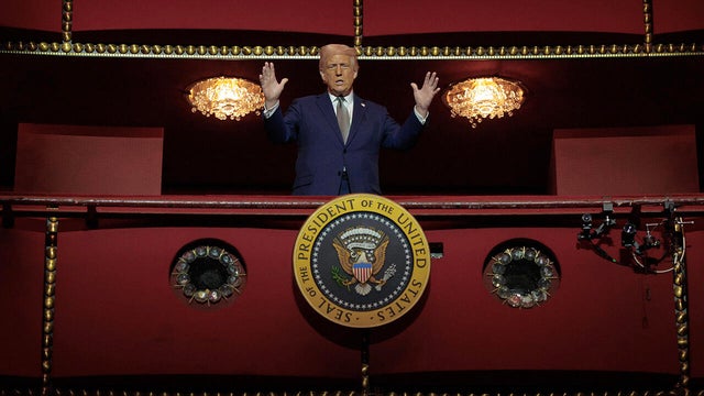 President Trump Participates In A Kennedy Center Board Meeting And Tour 