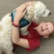 Kids praise dogs that helped console them after school shooting: "They can take your tears"
