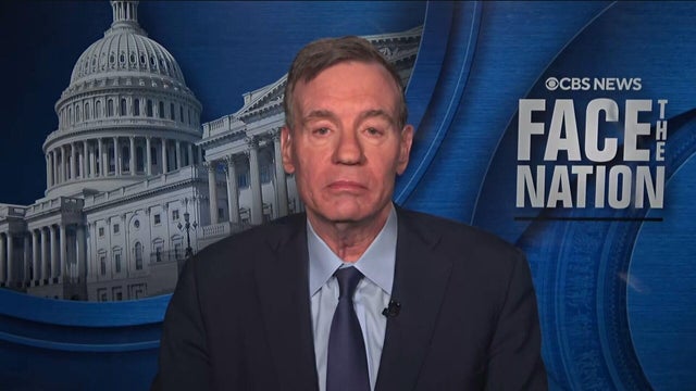 Sen. Mark Warner appears on "Face the Nation" on Sunday, Jan. 18, 2026. 