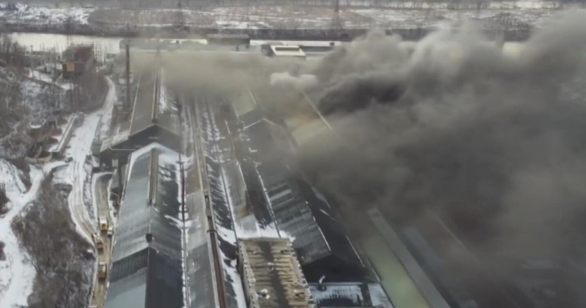 Tin plant catches fire in West Virginia