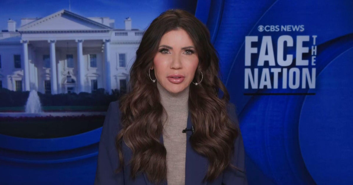 Препис: Министърът на вътрешната сигурност Кристи Ноем за „Face the Nation with Margaret Brennan“, 18 януари 2026 г.