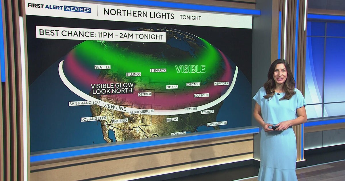 Colorado could be treated to a rare northern lights display Monday ...