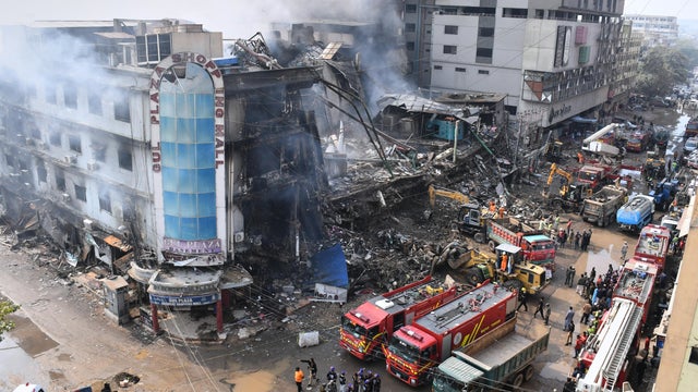 Pakistan Shopping Plaza Fire 