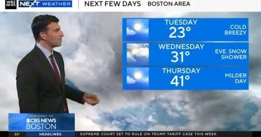 Next Weather: WBZ Update