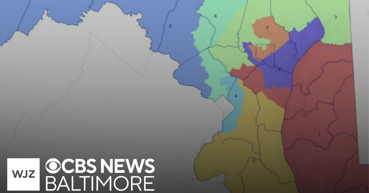 Maryland redistricting commission votes to recommend new congressional map
