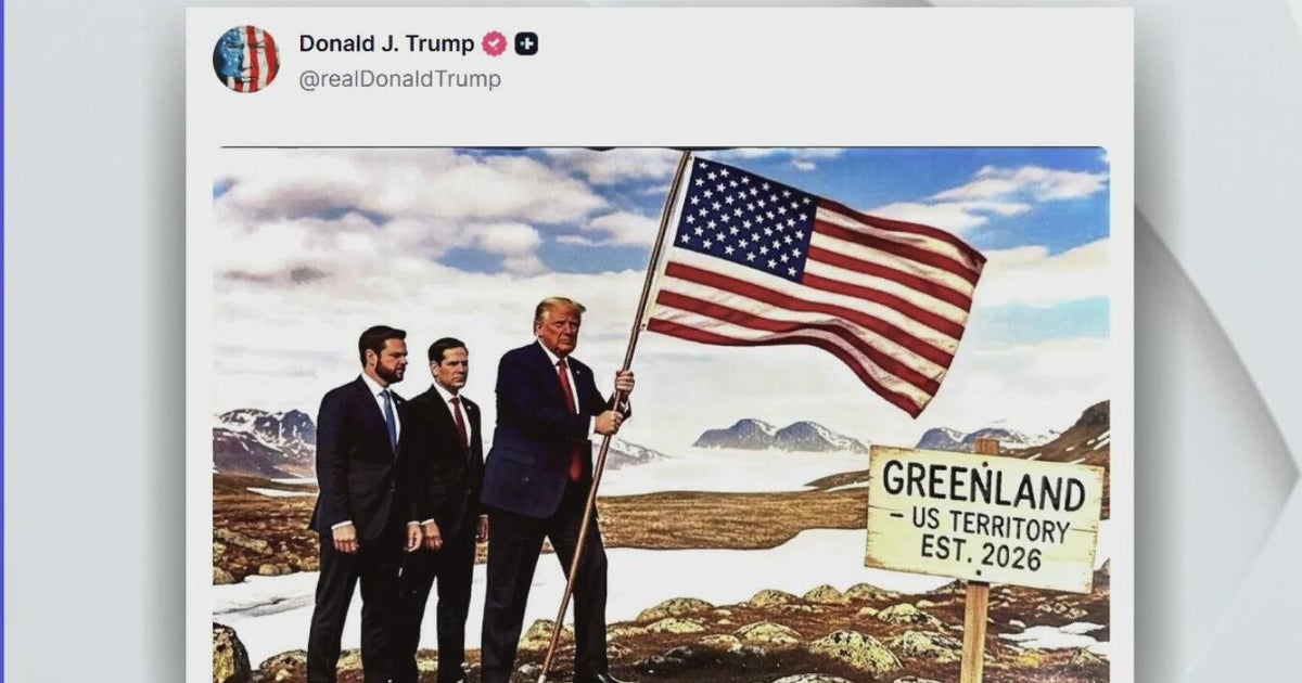 President Trump’s push for Greenland continues ahead of Davos economic conference in Switzerland