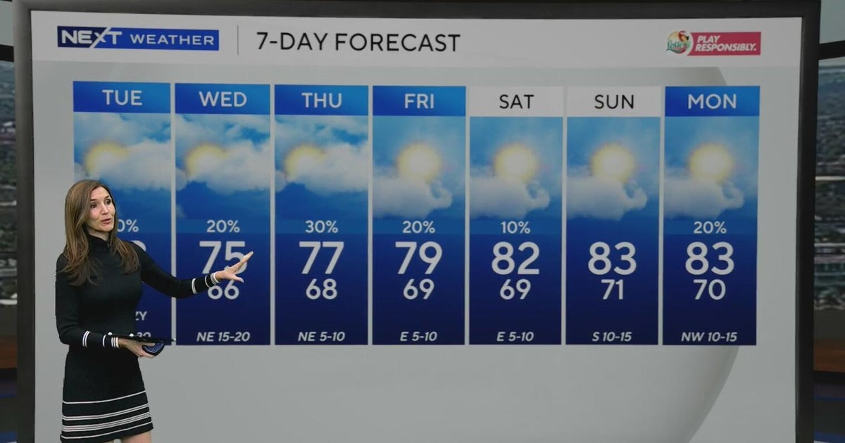 Warming trend on the way in South Florida after cool start to the week ...