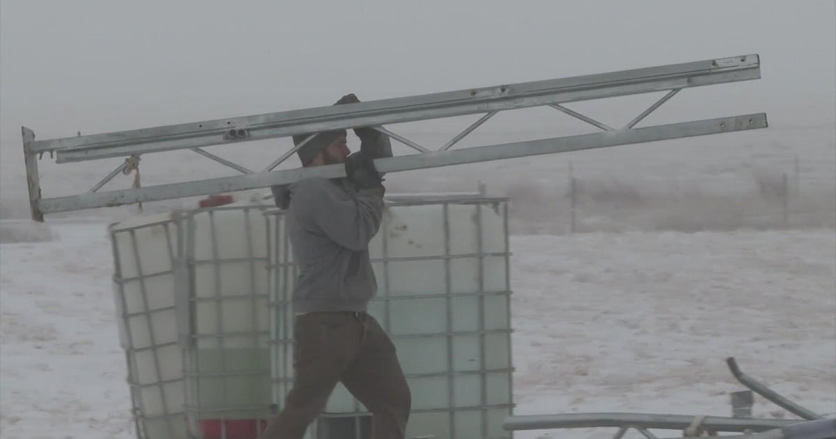 Industrial tent structure collapsed during windstorm in Northern Colorado