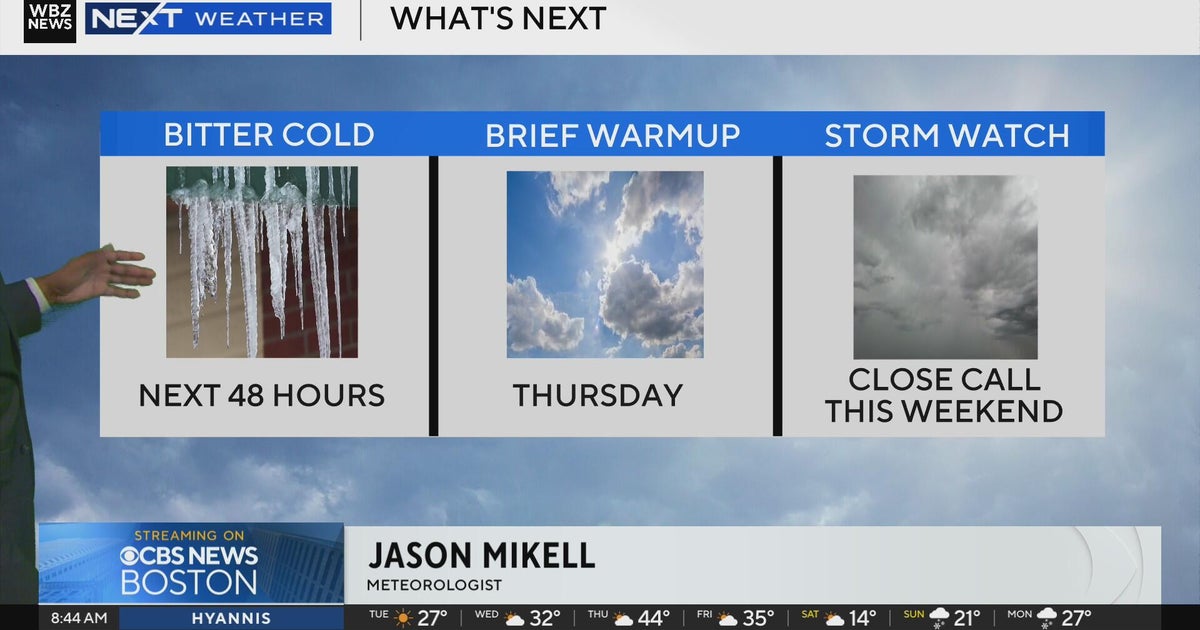 Next Weather: WBZ mid-morning forecast for January 20, 2026