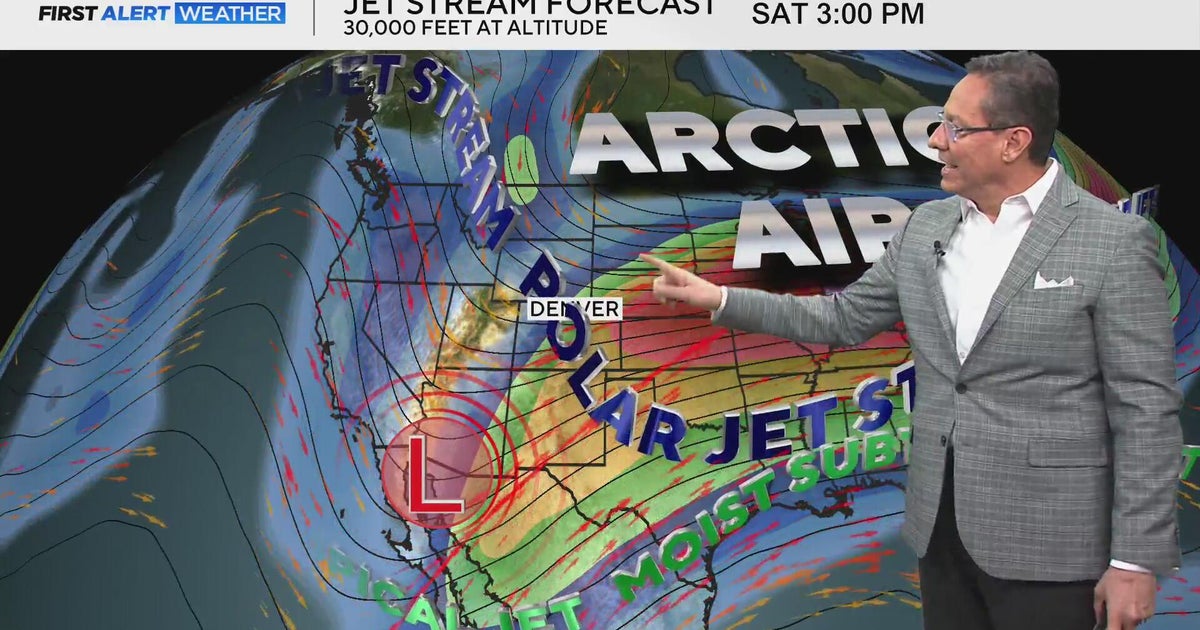 One more easygoing day before Arctic Blast oozes in - CBS Colorado