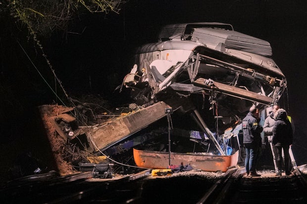 APTOPIX Spain Train Crash 