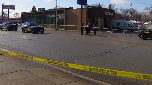 Police lights crime scene 