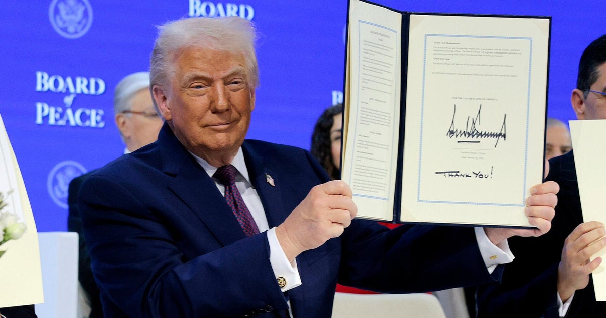 Trump's Board of Peace launched without major U.S. allies