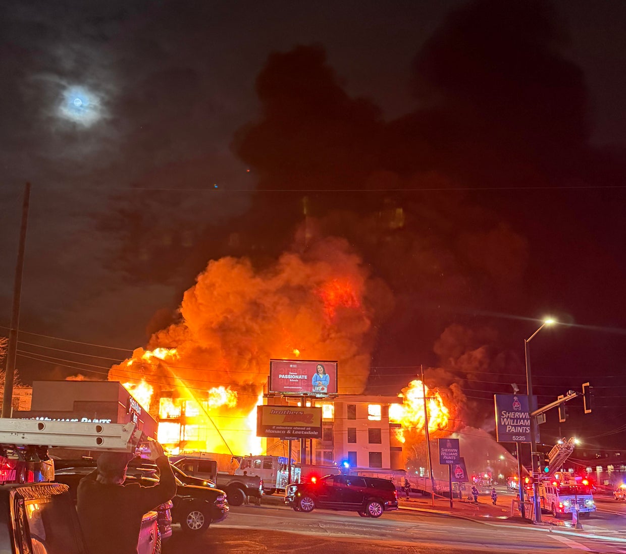 Denver fire at building under construction