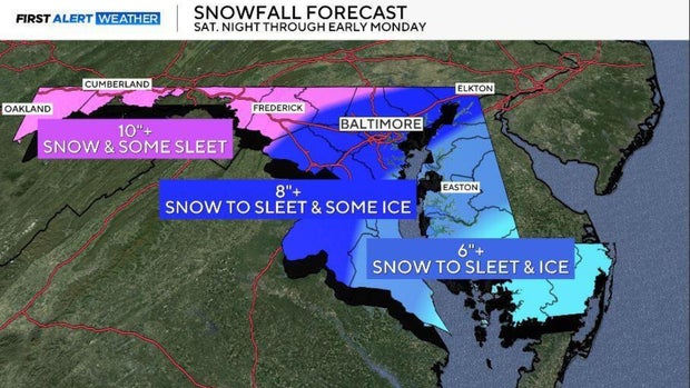 Maryland Snow Storm 2026 