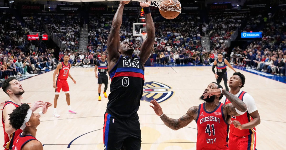 Detroit Pistons beat New Orleans Pelicans 112-104