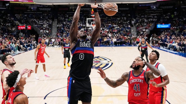 Pistons Pelicans Basketball 