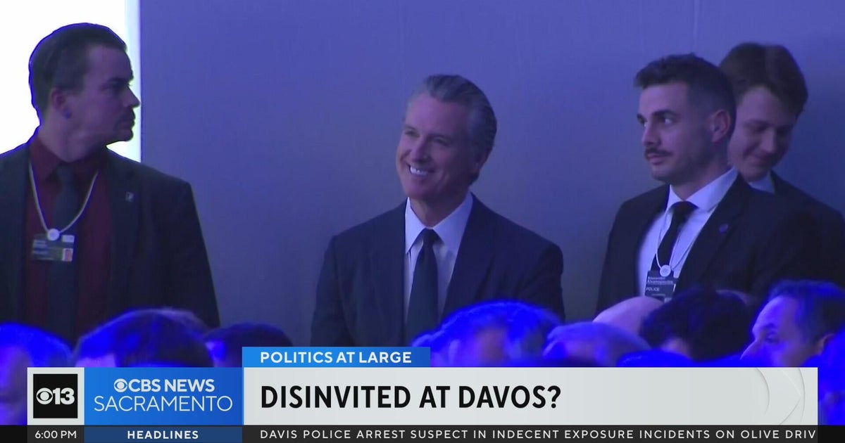 Newsom claims Trump administration pressured cancellation of Davos interview