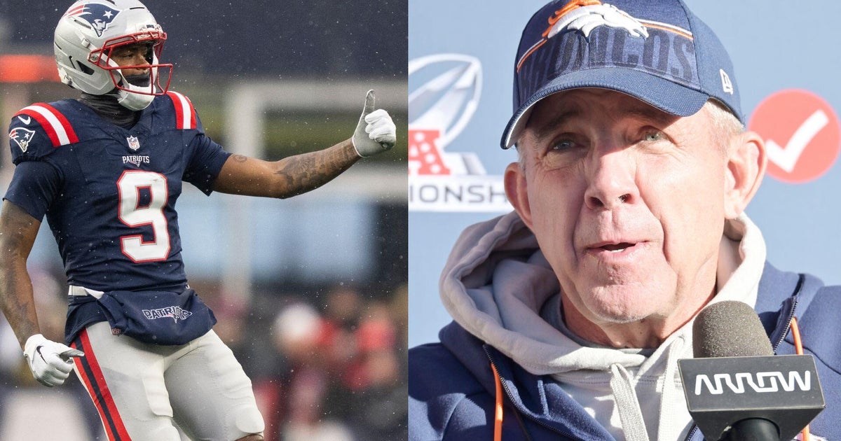 Patriots' Kayshon Boutte responds to Broncos coach Sean Payton: "You can rest in Cancun too."