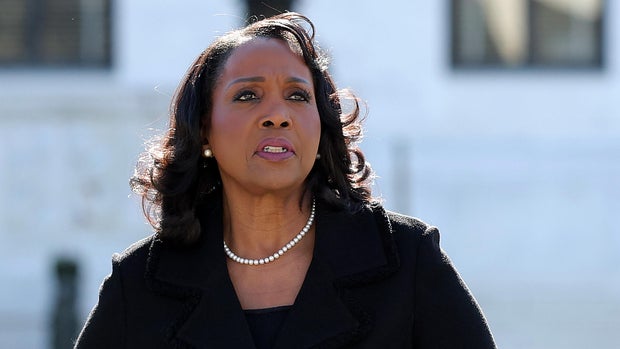 Federal Reserve Governor Lisa Cook leaves the Supreme Court on Jan. 21, 2026, in Washington, D.C. 
