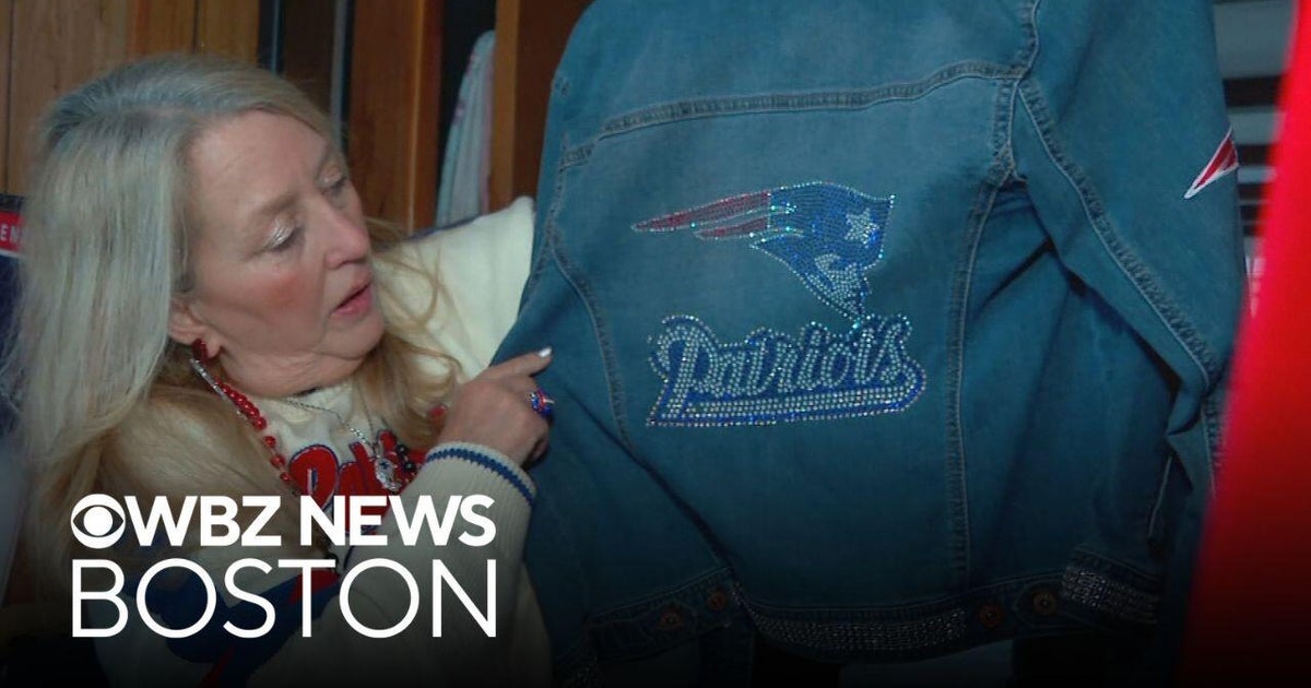 Patriots superfans craft their own wardrobe for game days