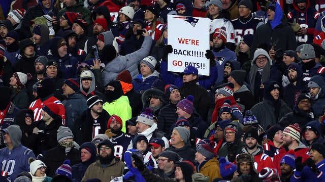 Patriots fans 