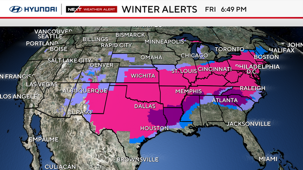 Dangerous subfreezing temps in Philadelphia area sets stage for major snowfall 