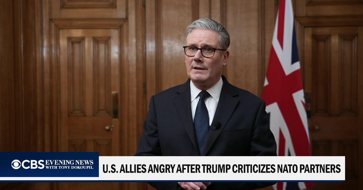 U.S. allies condemn Trump's comments about NATO's involvement in Afghanistan